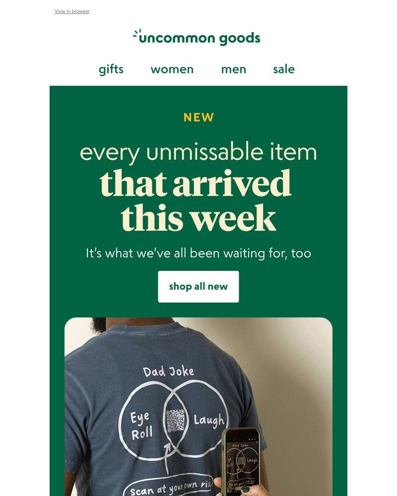 Screenshot of email with subject /media/emails/new-gifts-just-landed-a89cf2-cropped-4007f81c.jpg
