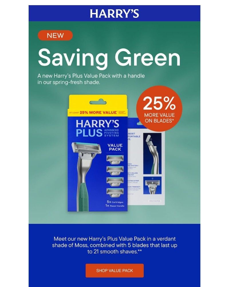 Screenshot of email with subject /media/emails/new-harrys-plus-value-pack-in-moss-cabe59-cropped-4d73a6d8.jpg