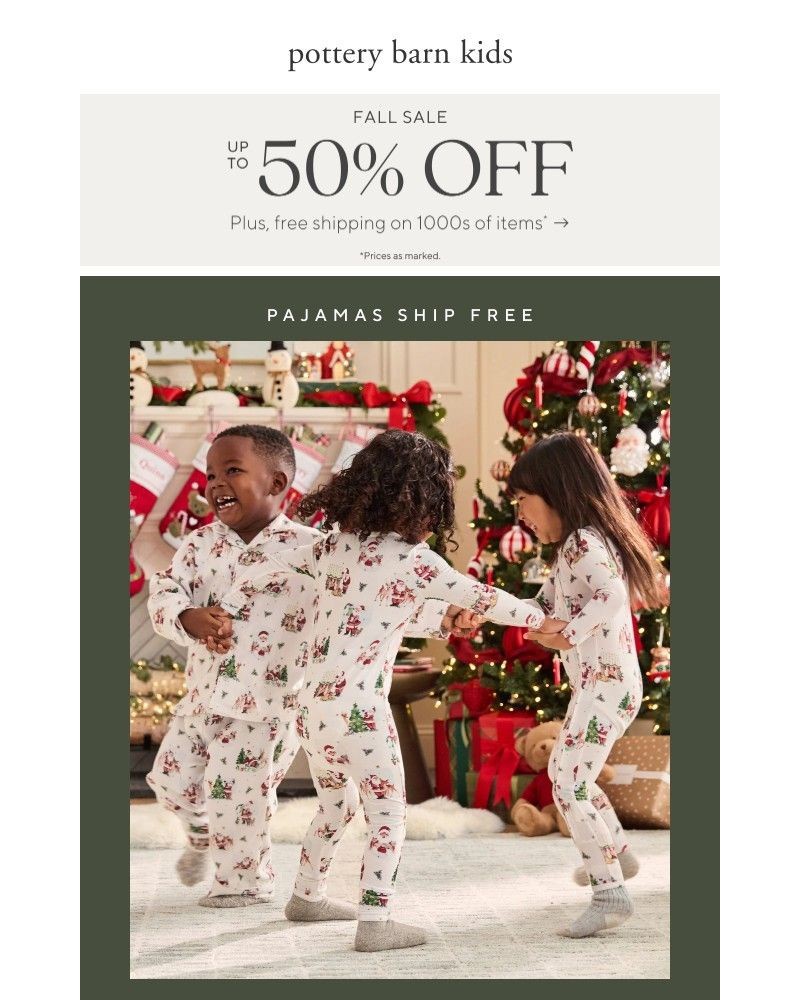 Screenshot of email with subject /media/emails/new-holiday-pjs-for-the-whole-family-free-shipping-b84819-cropped-6e881b25.jpg
