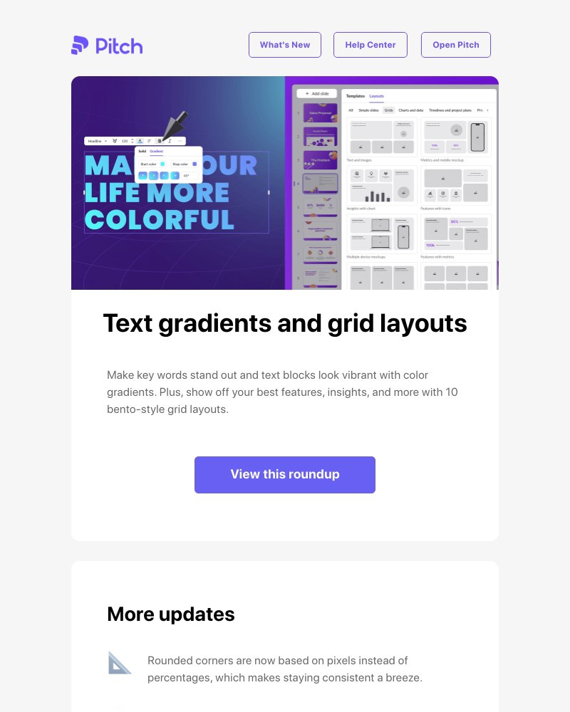 Screenshot of email with subject /media/emails/new-in-pitch-vibrant-text-gradients-and-10-ready-to-use-grid-layouts-443b02-cropp_Ji6nGQn.jpg