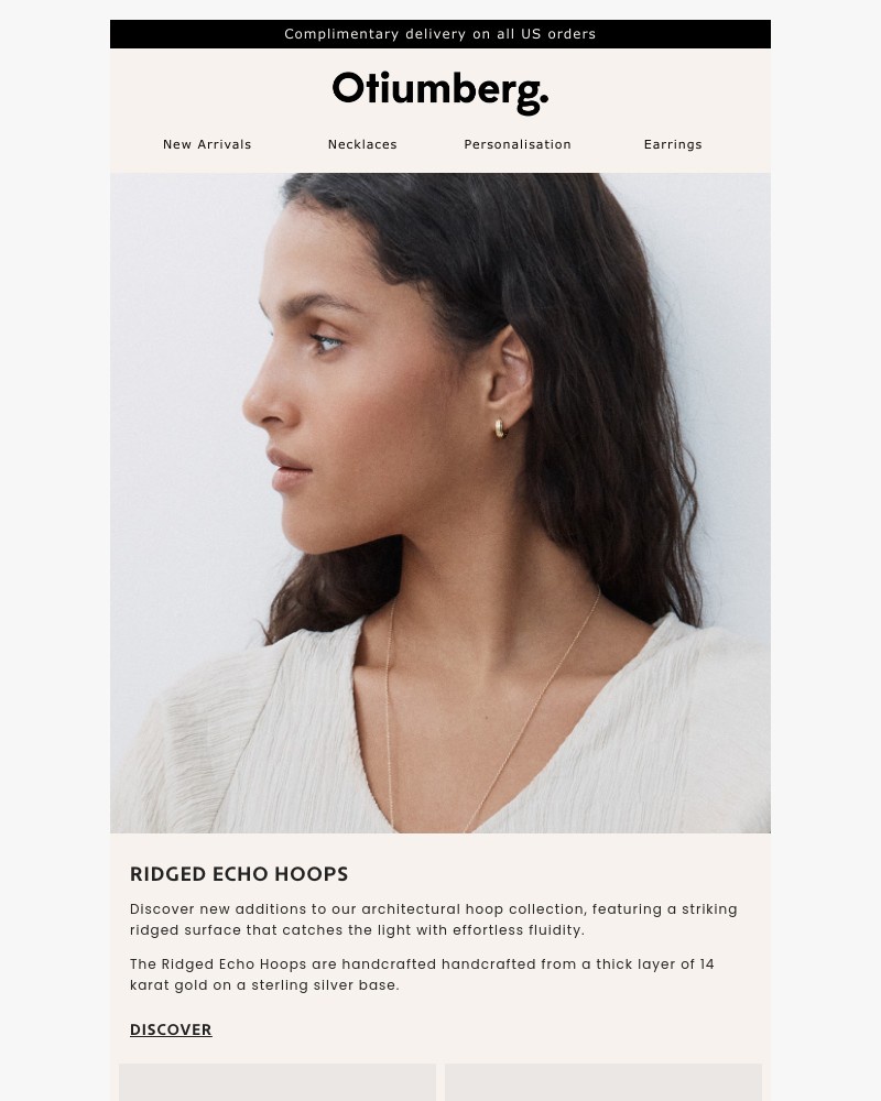 Screenshot of email with subject /media/emails/new-in-ridged-echo-hoops-bc0941-cropped-df450c39.jpg