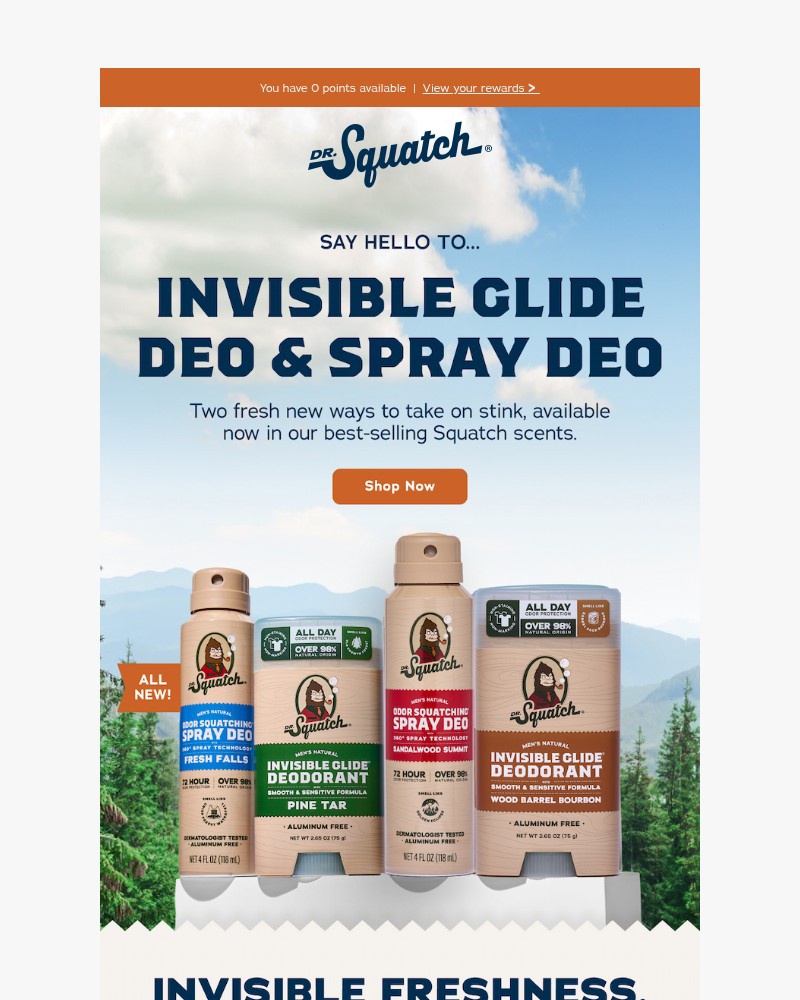 Screenshot of email with subject /media/emails/new-invisible-glide-spray-deos-are-here-5c38f7-cropped-ccbc2586.jpg