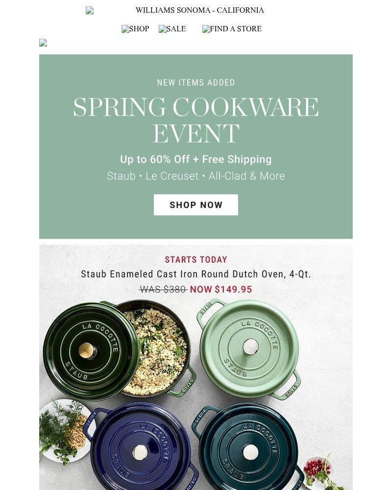 Screenshot of email with subject /media/emails/new-items-added-spring-cookware-eventnow-up-to-60-off-510887-cropped-ff63f28e.jpg