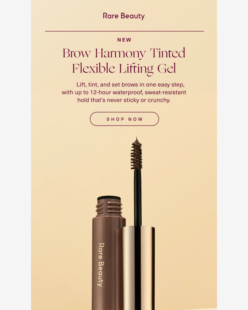 Screenshot of email sent to a Rare Beauty Newsletter subscriber