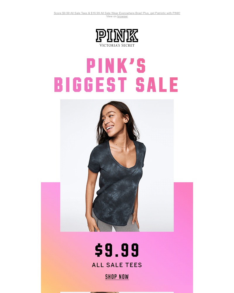 Screenshot of email with subject /media/emails/new-markdowns-alert-999-tees-1699-bras-cropped-8d547fac.jpg