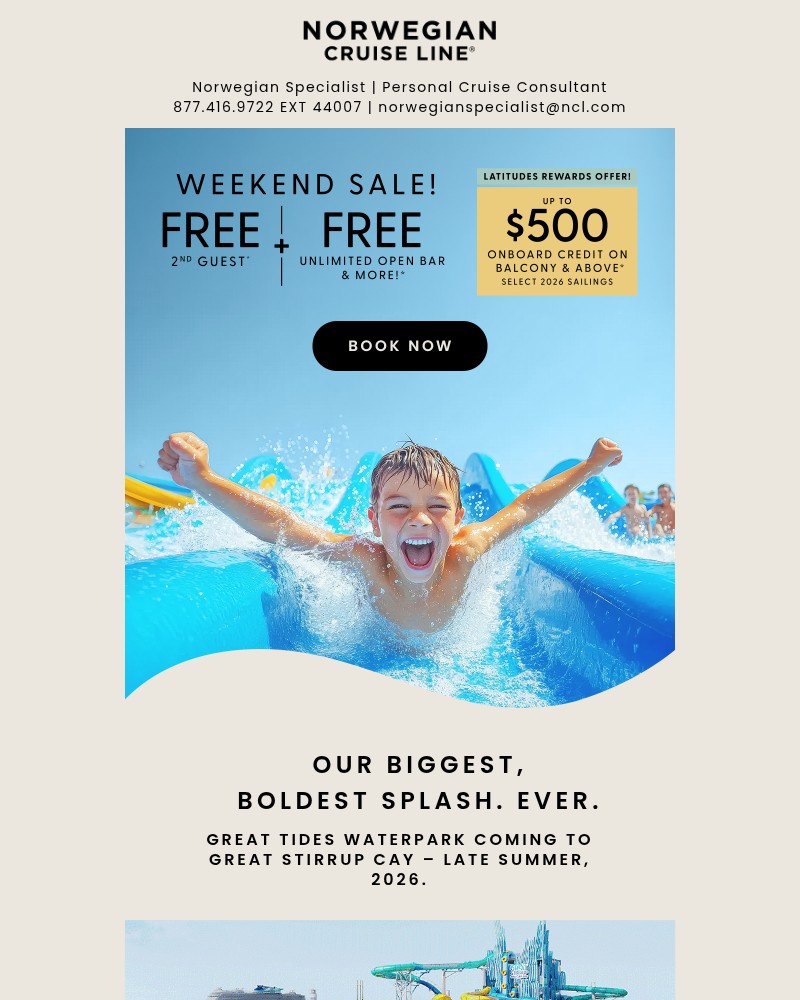Screenshot of email with subject /media/emails/new-offer-2nd-guest-free-with-our-weekend-sale-910bbc-cropped-d594de70.jpg