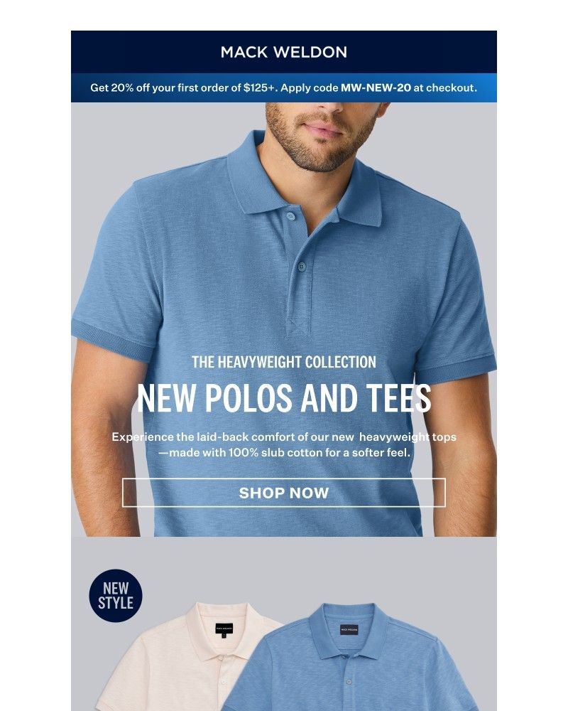 Screenshot of email with subject /media/emails/new-our-softest-polo-yet-31c4ed-cropped-3e69dd24.jpg