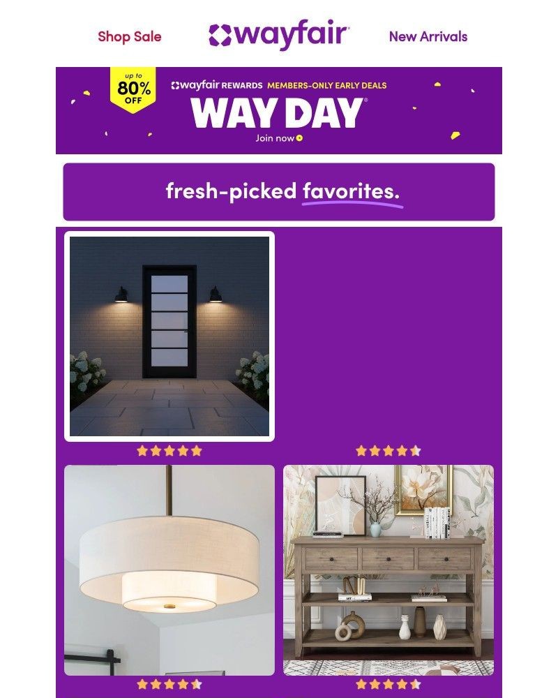Screenshot of email with subject /media/emails/new-outdoor-wall-lights-available-just-for-you-0ae412-cropped-ee46b054.jpg