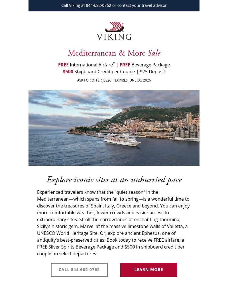 Screenshot of email with subject /media/emails/new-savings-on-6-quiet-season-mediterranean-voyages-4bd7ee-cropped-b23f5618.jpg