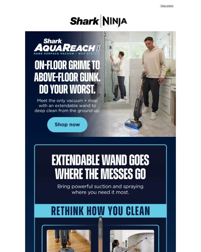 Screenshot of email sent to a Shark Newsletter subscriber