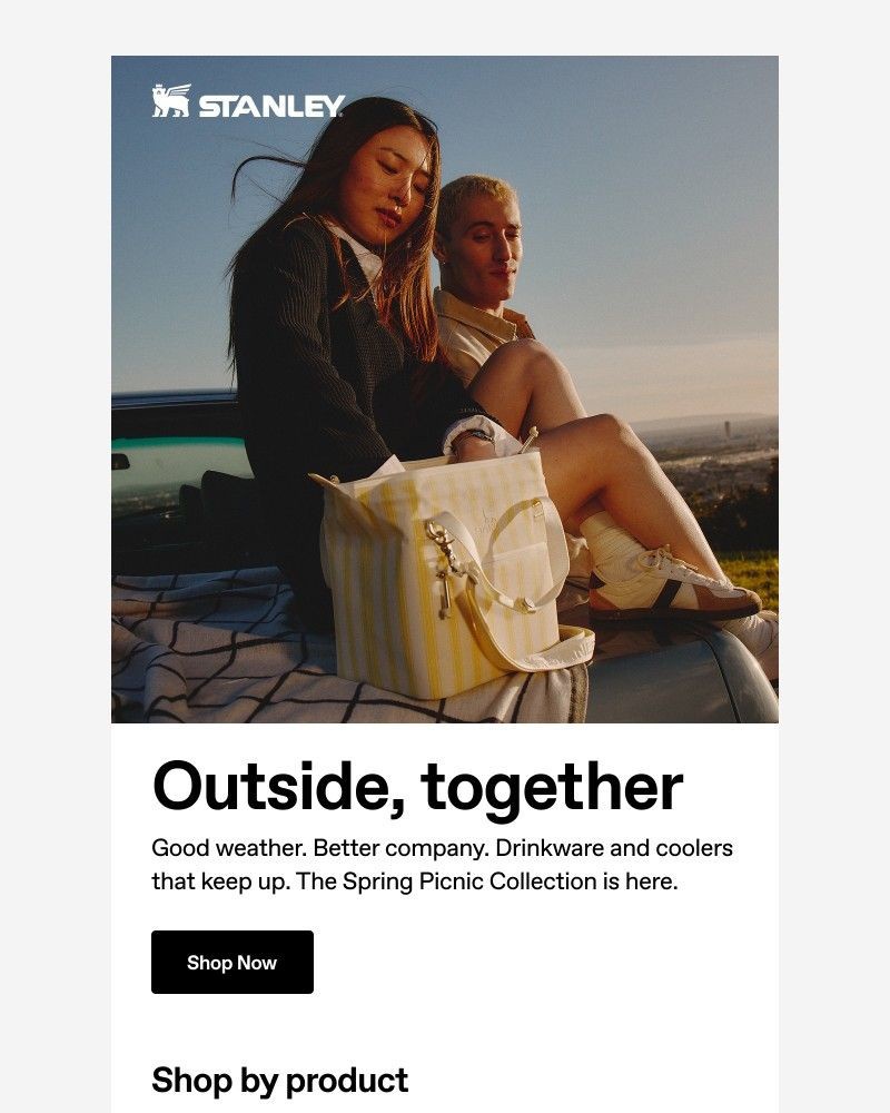 Screenshot of email sent to a Stanley Newsletter subscriber