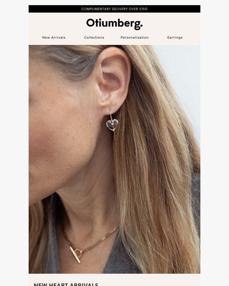 Screenshot of email sent to a Otiumberg Cart abandoner