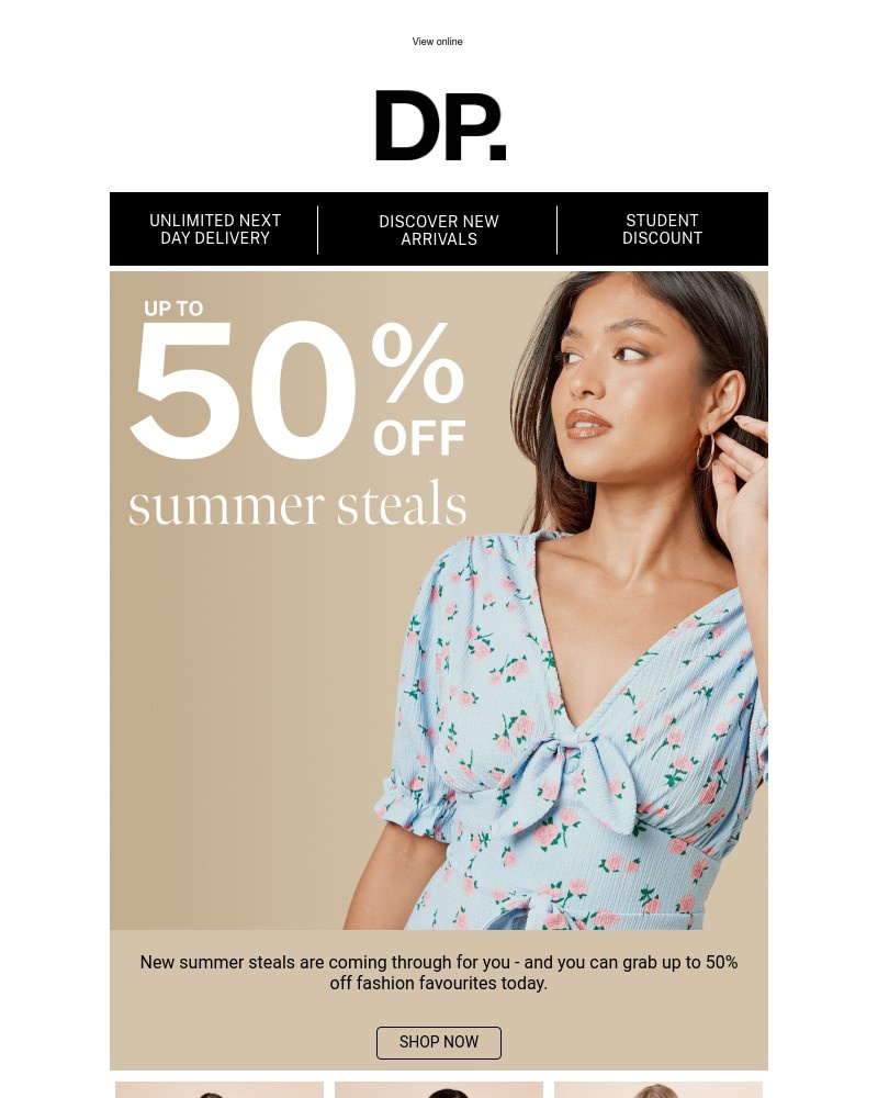 Screenshot of email with subject /media/emails/new-summer-steals-coming-through-7d3265-cropped-f57f6db6.jpg