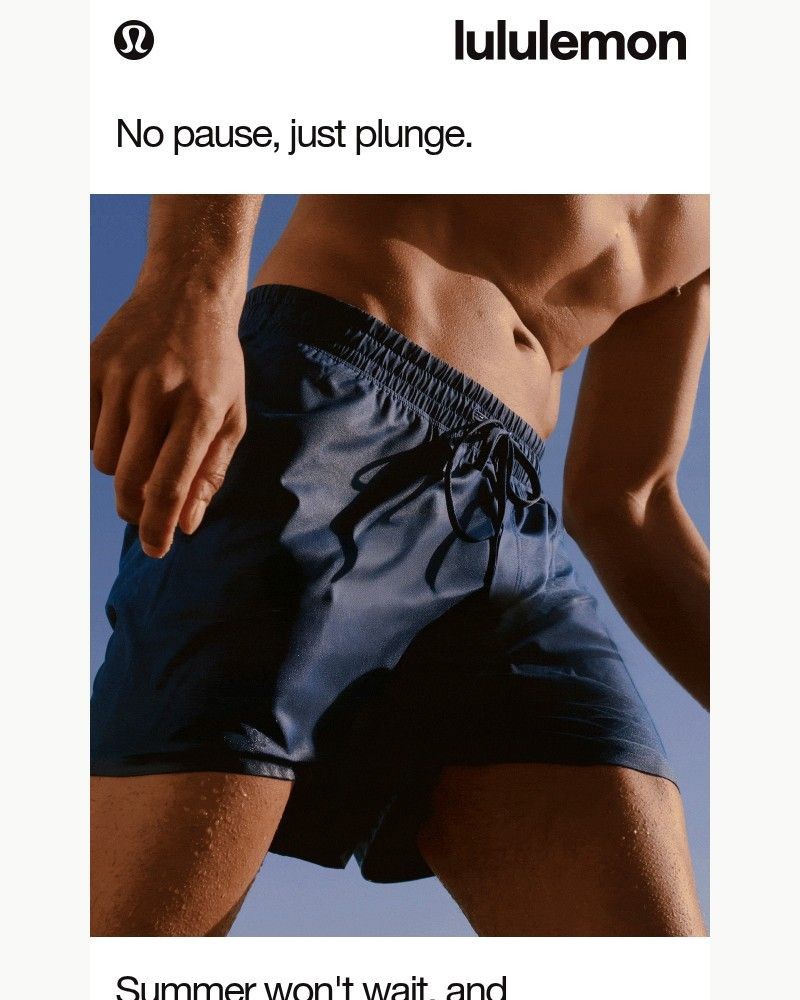 Screenshot of email sent to a Lululemon Registered user