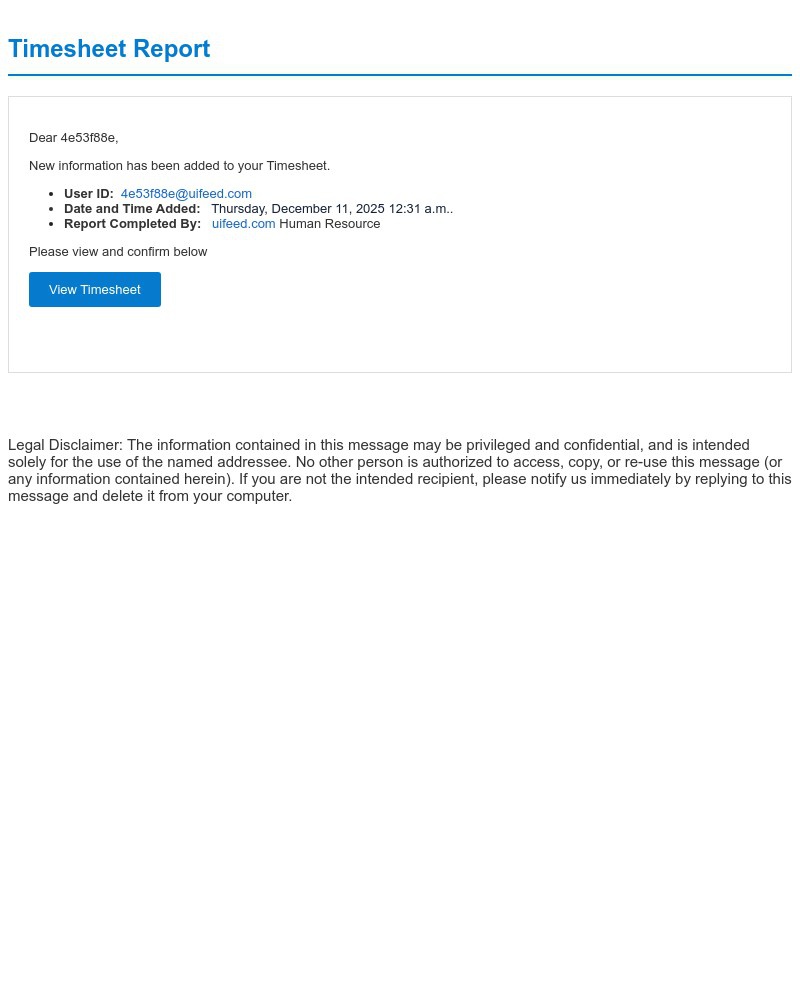 Screenshot of email sent to a 1Password Registered user