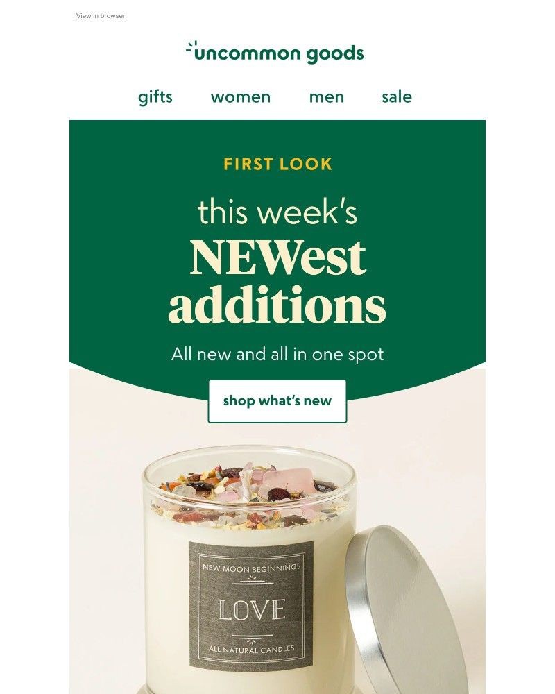 Screenshot of email with subject /media/emails/new-uncommon-gifts-are-here-787cbf-cropped-565730a1.jpg