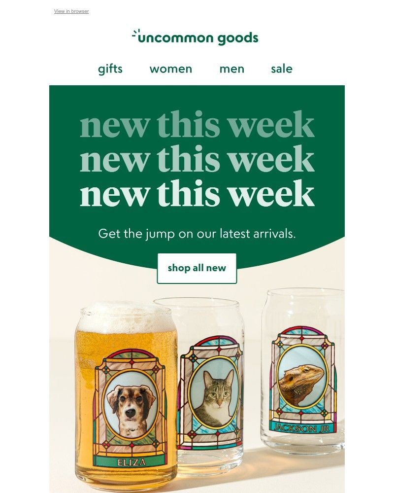 Screenshot of email with subject /media/emails/new-uncommon-gifts-are-here-bcd1ad-cropped-6643e78a.jpg