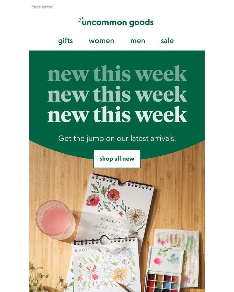 Screenshot of email with subject /media/emails/new-uncommon-gifts-just-landed-2e68fb-cropped-0a3e8745.jpg