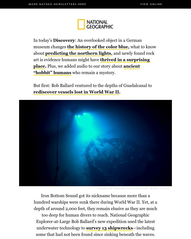 Screenshot of email with subject /media/emails/new-wwii-shipwrecks-discovered-predicting-the-northern-lights-who-were-these-anci_p7GaU3u.jpg