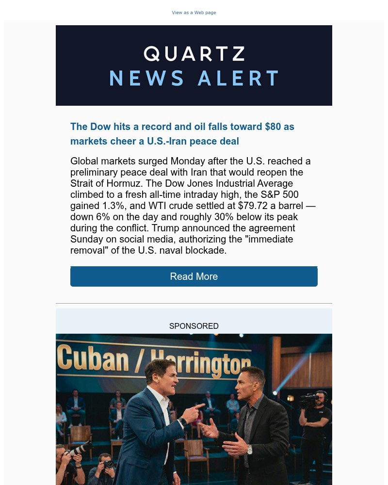 Screenshot of email with subject /media/emails/news-alert-dow-hits-record-on-iran-deal-a02d59-cropped-c3ae5061.jpg