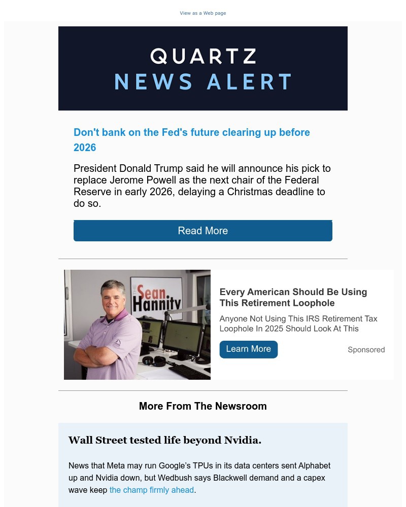 Screenshot of email with subject /media/emails/news-alert-trump-pushes-fed-decision-into-next-year-8d5f77-cropped-f983c7ea.jpg