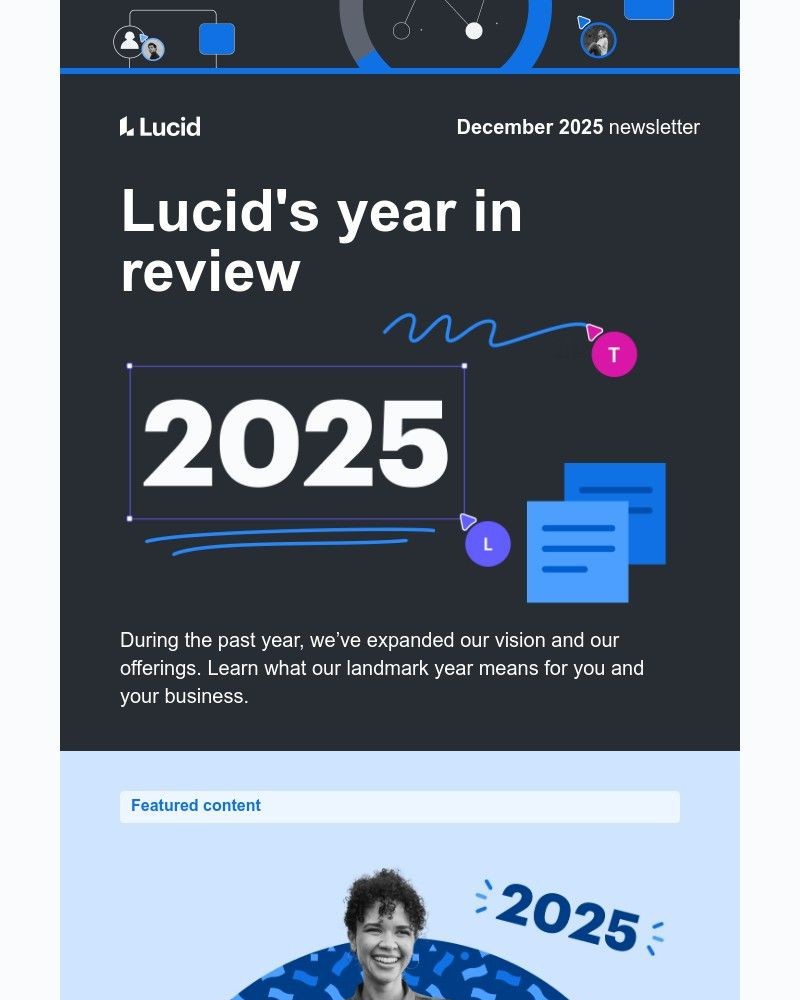 Screenshot of email sent to a Lucidchart Trial user