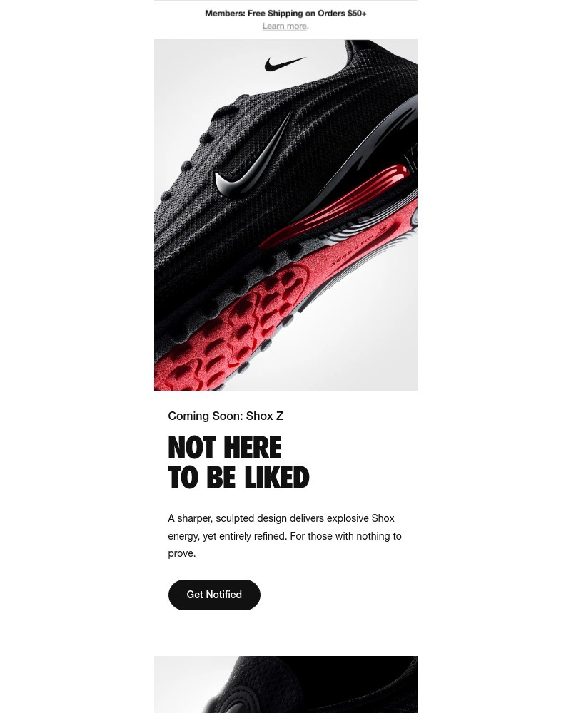 Screenshot of email with subject /media/emails/nike-shox-z-is-almost-here-d63cbd-cropped-d72b2da6.jpg