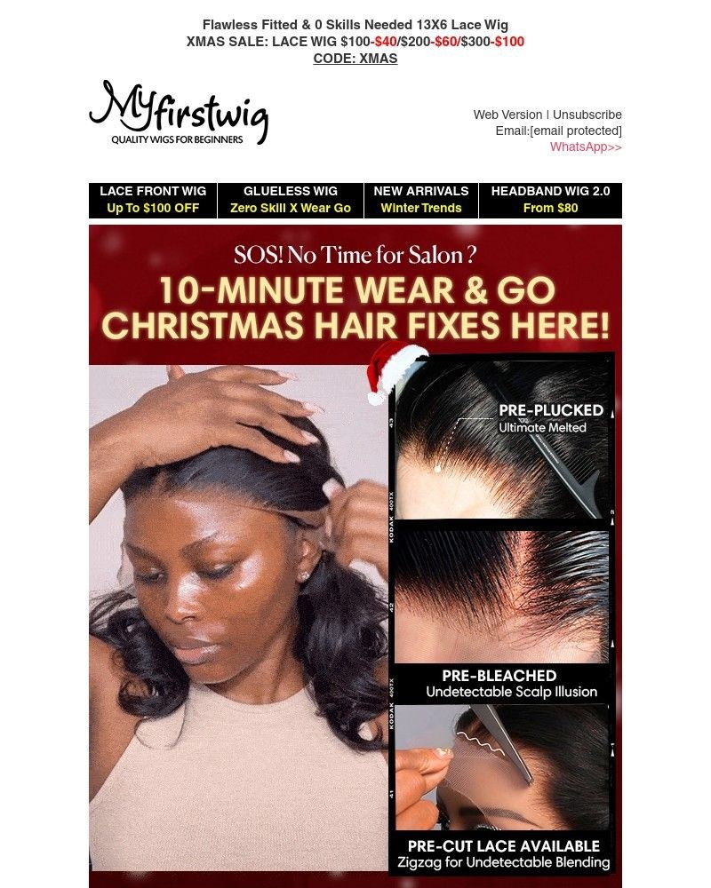 Screenshot of email with subject /media/emails/no-time-for-salonchristmas-hair-solved-in-10-minutes-wear-go-flawless-blending-la_iHkerKw.jpg