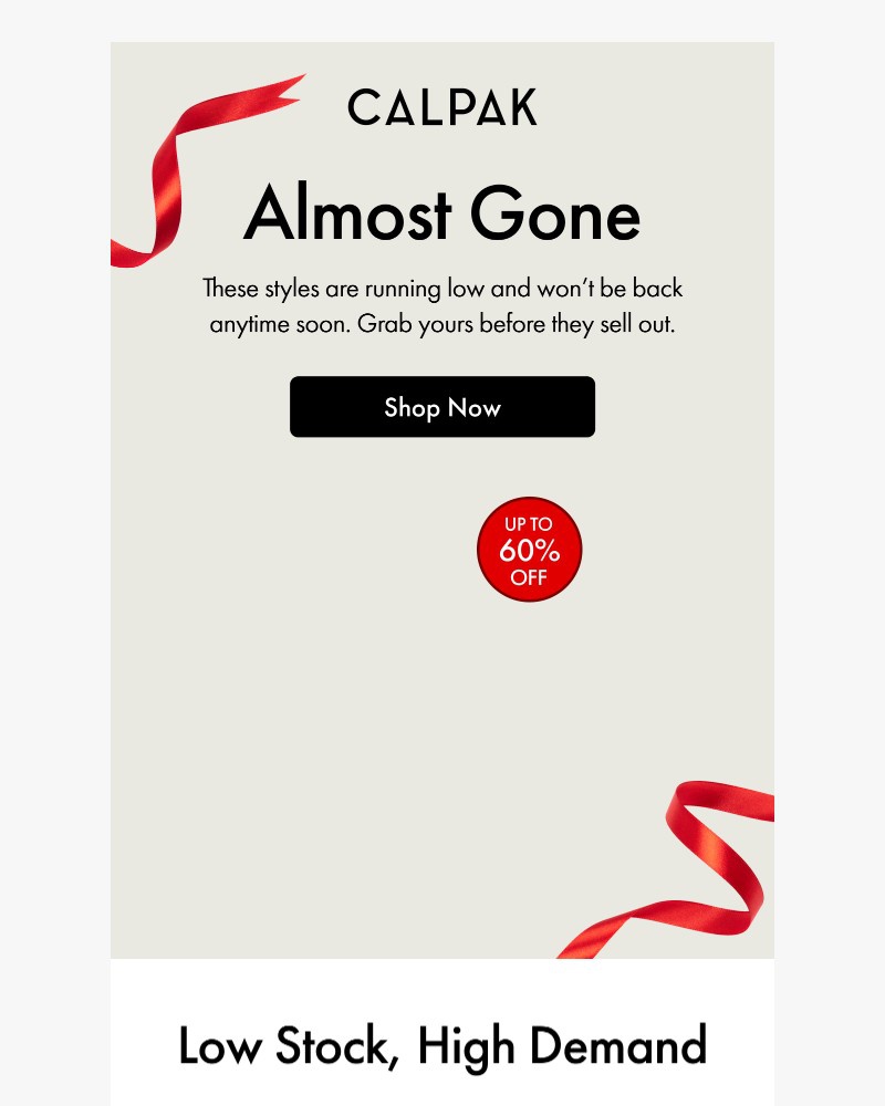 Screenshot of email with subject /media/emails/not-a-drill-almost-sold-out-817f07-cropped-e8127da7.jpg