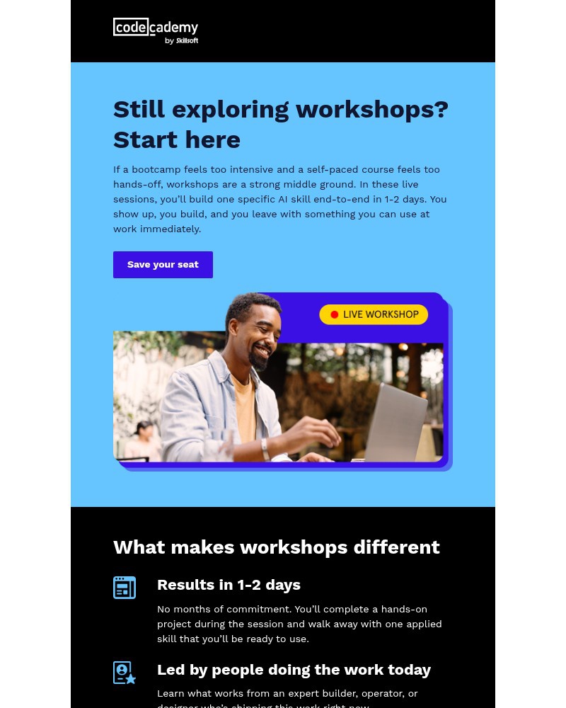 Screenshot of email with subject /media/emails/not-sure-what-to-learn-start-with-a-workshop-9b1dbf-cropped-f1d7fa78.jpg