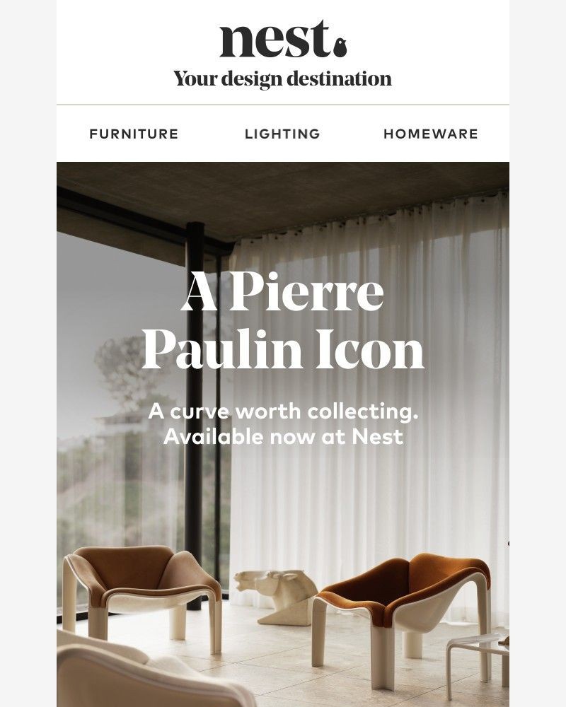 Screenshot of email with subject /media/emails/now-arrived-a-pierre-paulin-icon-0cd690-cropped-0dc7430a.jpg