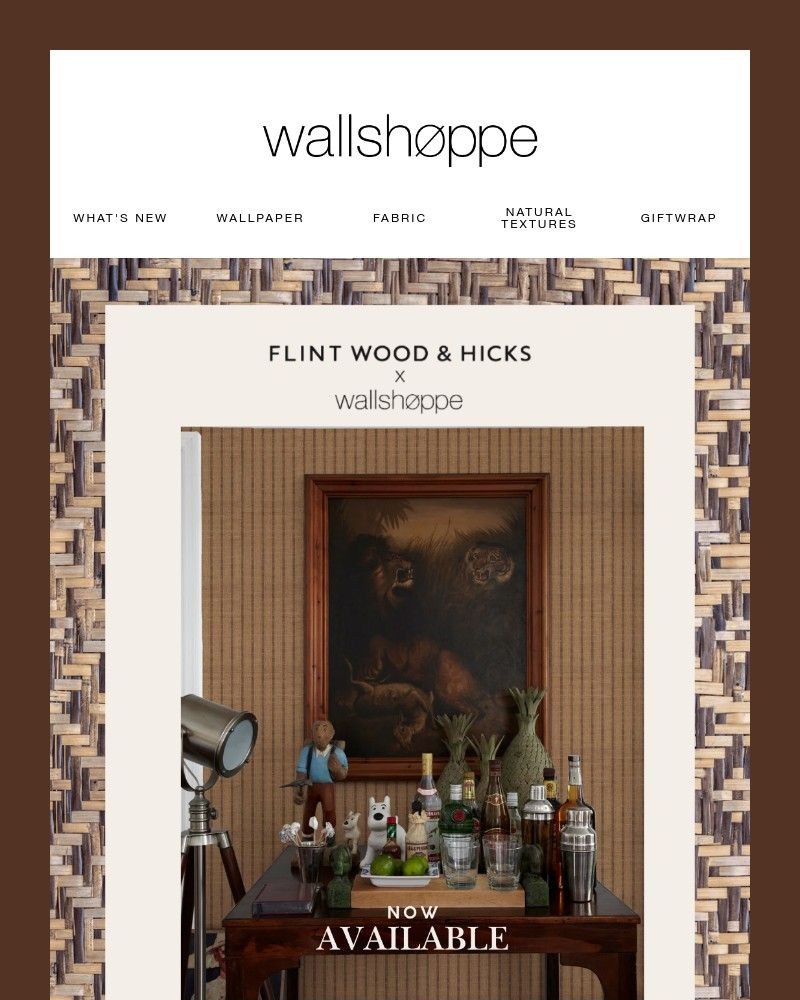 Screenshot of email sent to a Wallshoppe Cart abandoner