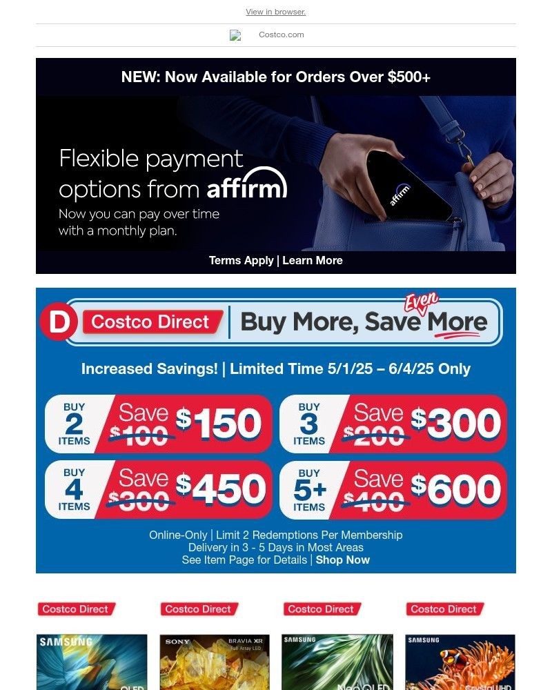 Screenshot of email with subject /media/emails/now-available-pay-over-time-with-affirm-on-orders-over-500-25a7ce-cropped-bcfa82c1.jpg