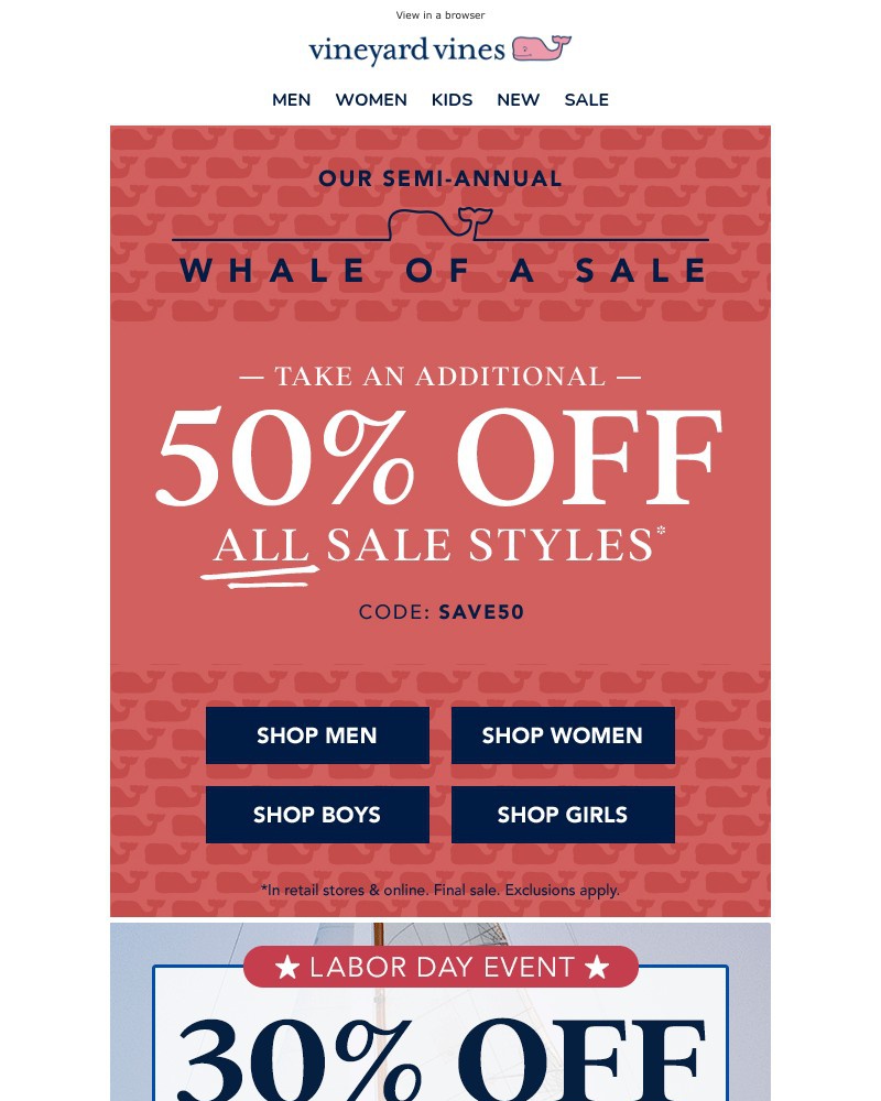 Screenshot of email with subject /media/emails/now-bigger-extra-50-off-all-sale-styles-229251-cropped-8993f8bc.jpg