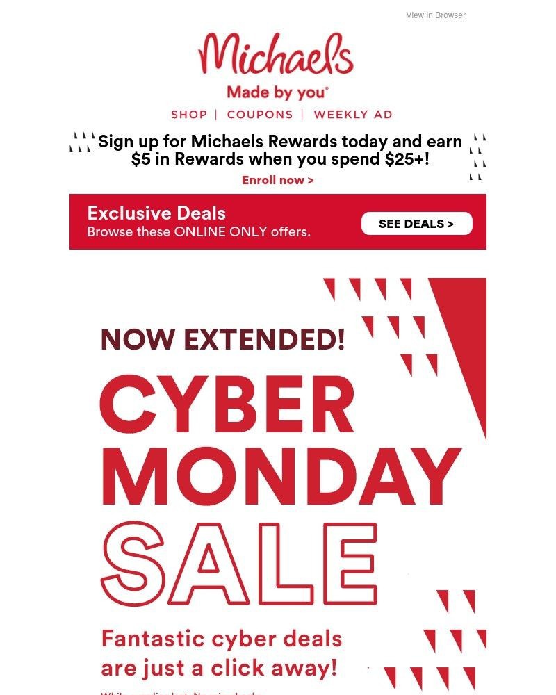 Screenshot of email with subject /media/emails/now-extended-get-cyber-monday-sale-deals-today-78a239-cropped-32ed8956.jpg