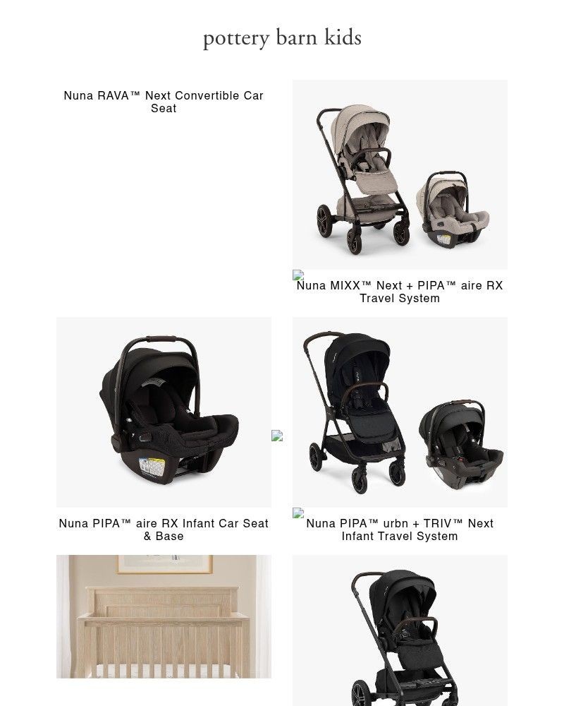 Screenshot of email with subject /media/emails/now-in-bloom-loveshackfancy-x-nuna-baby-gear-f0fccb-cropped-d1ce9e6f.jpg