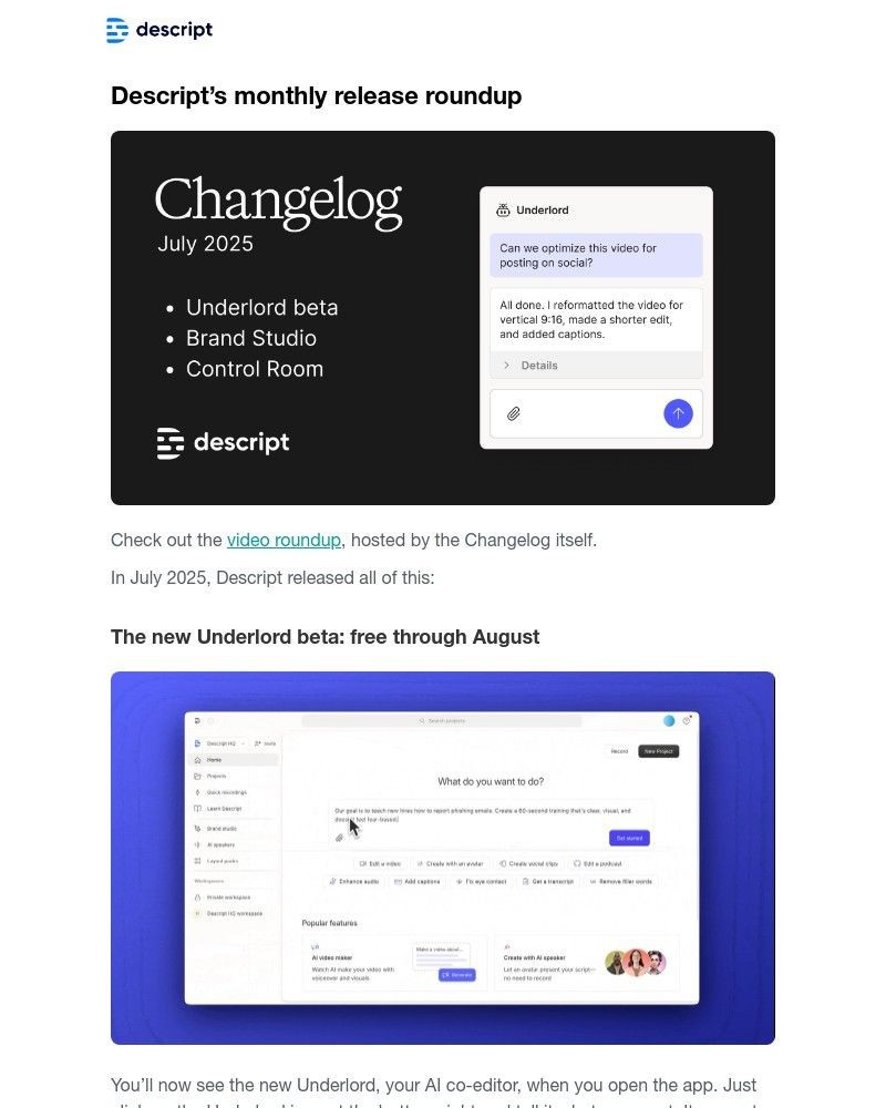Screenshot of email with subject /media/emails/now-in-descript-underlord-turned-loose-mobile-uploads-brand-studio-4bc1f0-cropped_qTaK2TL.jpg