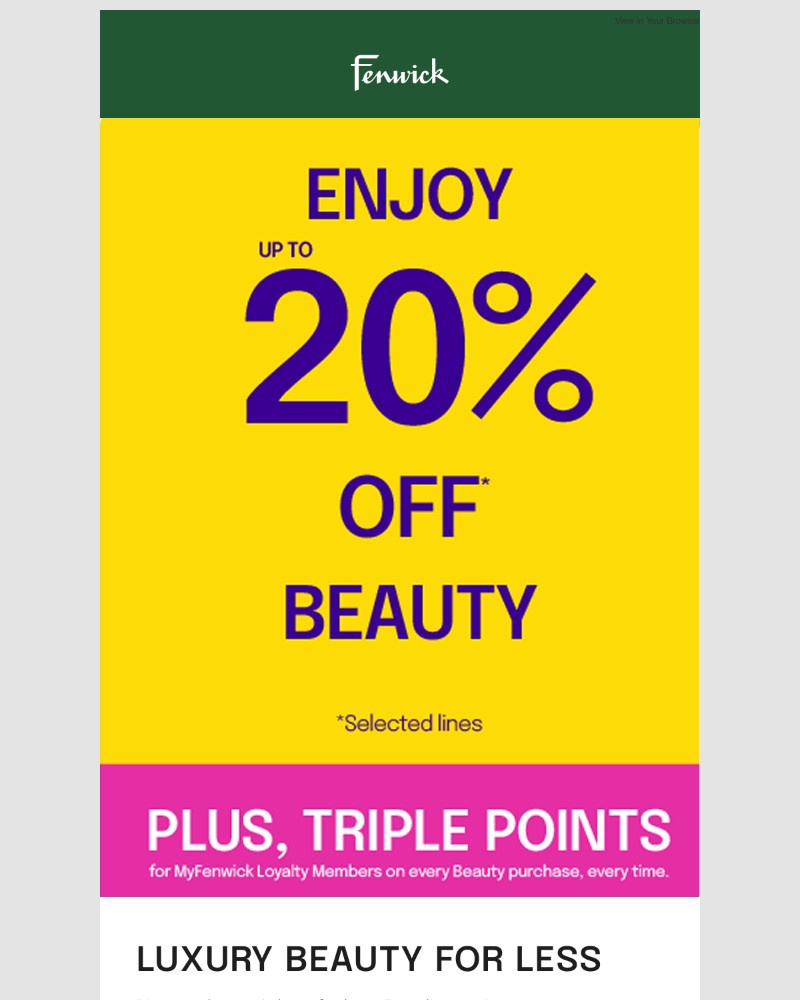 Screenshot of email with subject /media/emails/now-live-up-to-20-off-beauty-dc8ffc-cropped-3511b2c9.jpg