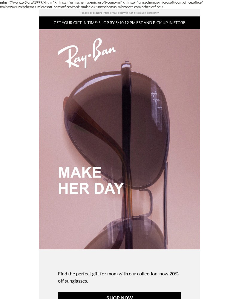 Screenshot of email with subject /media/emails/now-on-20-off-sunglasses-for-mothers-day-e6f6a0-cropped-d9c2867a.jpg