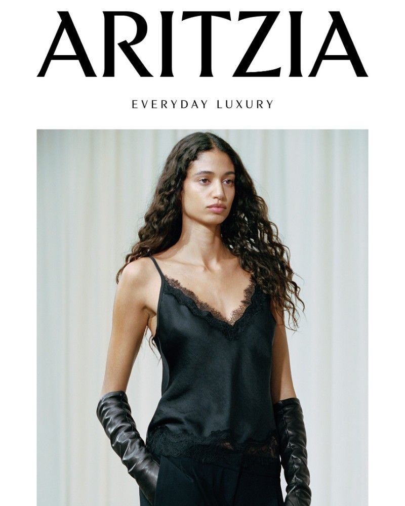 Screenshot of email sent to a Aritzia Newsletter subscriber