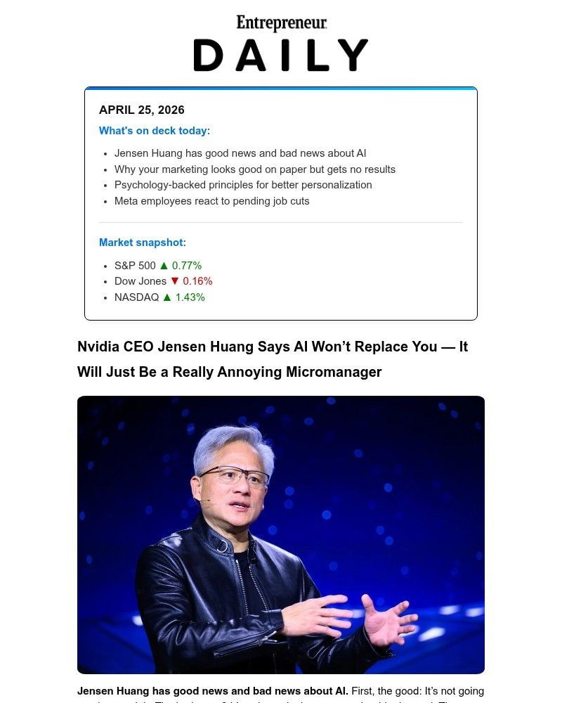Screenshot of email with subject /media/emails/nvidia-ceo-has-a-new-theory-on-ai-and-your-job-cde1cb-cropped-a785bd21.jpg