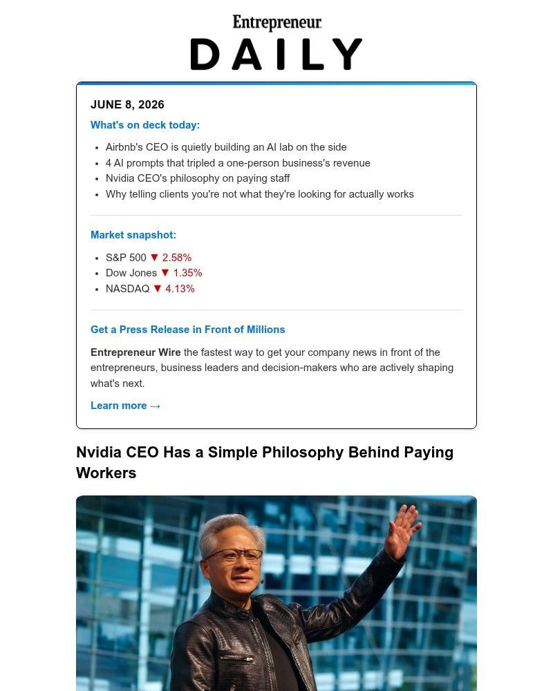 Screenshot of email with subject /media/emails/nvidia-ceo-has-a-surprising-philosophy-on-worker-pay-69c9ad-cropped-a6d2813a.jpg