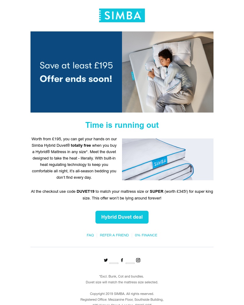 Screenshot of email with subject /media/emails/offer-ends-soon-get-a-free-hybrid-duvet-cropped-4b89fd3e.jpg