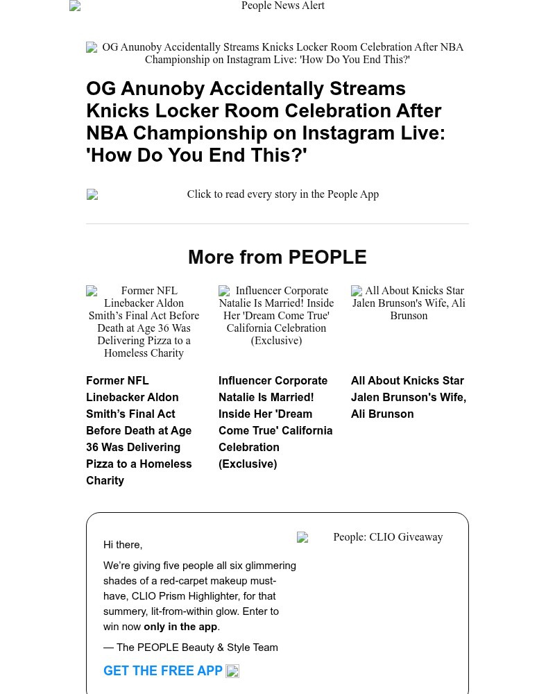 Screenshot of email with subject /media/emails/og-anunoby-accidentally-streams-knicks-locker-room-celebration-after-nba-champion_QO8JDin.jpg