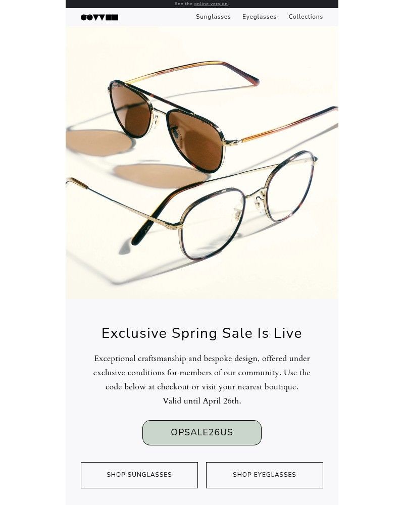 Screenshot of email with subject /media/emails/oliver-peoples-exclusive-spring-sale-is-here-59a01c-cropped-af0a1ea0.jpg