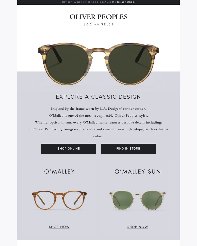 Screenshot of email with subject /media/emails/oliver-peoples-icons-pt-2-omalley-28dc7b-cropped-47749a90.jpg