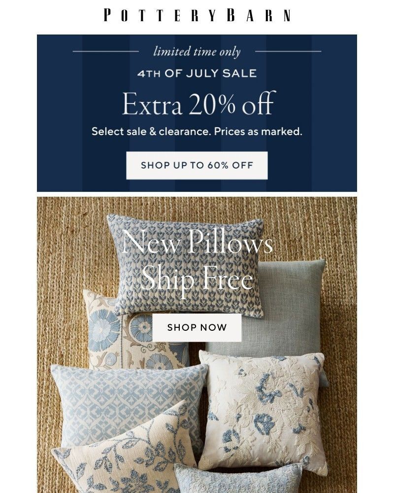 Screenshot of email with subject /media/emails/on-now-extra-20-off-select-sale-clearance-ships-free-new-pillows-128111-cropped-2b0cf6c2.jpg