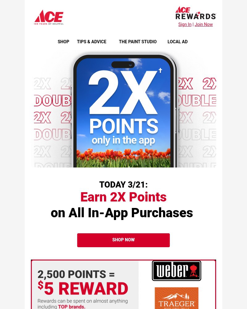 Screenshot of email with subject /media/emails/on-now-start-spring-off-right-with-2x-points-b44108-cropped-111eccdb.jpg