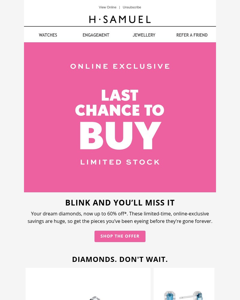Screenshot of email with subject /media/emails/online-exclusive-up-to-60-off-diamonds-9902d4-cropped-37ef1cba.jpg