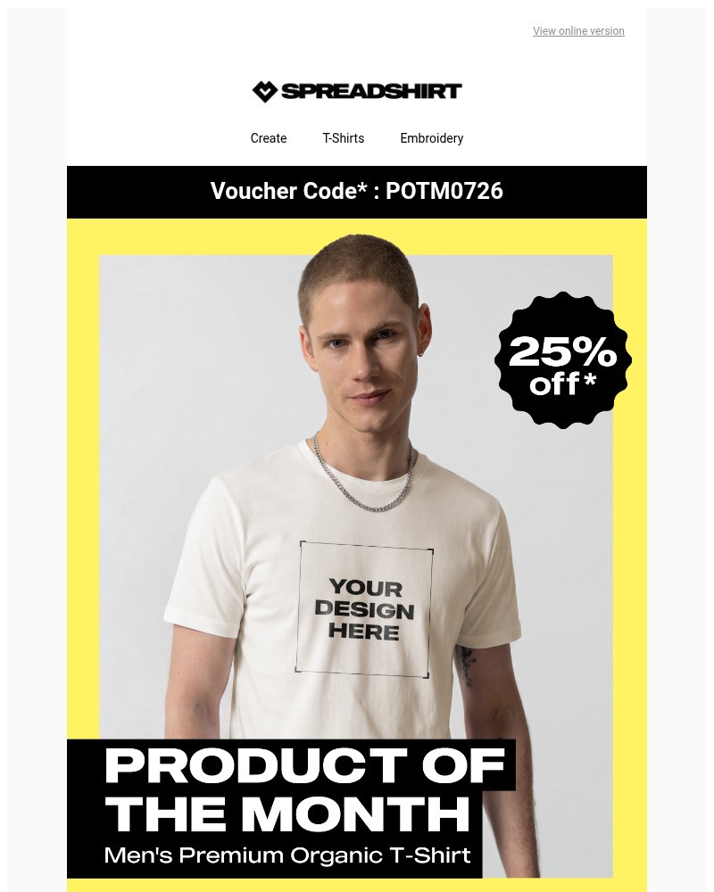Screenshot of email with subject /media/emails/only-48h-left-get-25-off-the-mens-premium-organic-t-shirt-c689b5-cropped-21bedc82.jpg